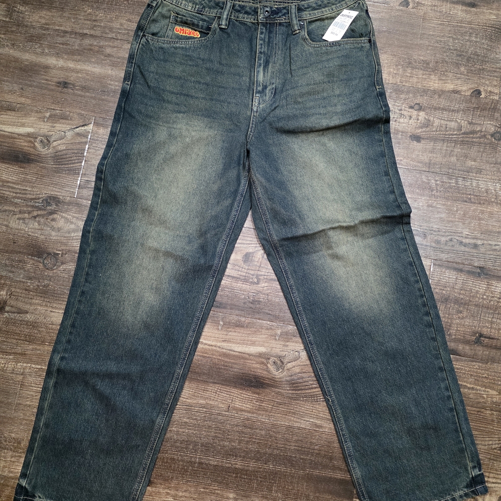Empyre Dark Wash Relaxed Jeans
